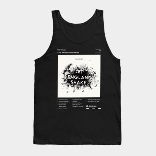 PJ Harvey - Let England Shake Tracklist Album Tank Top